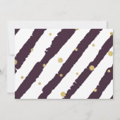 Mardi Gras Couple's Douche Kaart (Achterkant)