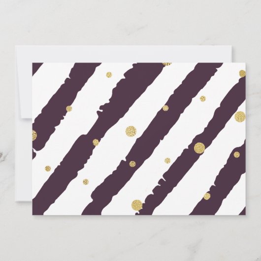 Mardi Gras Couple's Douche Kaart (Achterkant)