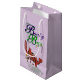 Mardi Gras Crawdad Klein Cadeauzakje (Voorkant Gekanteld)