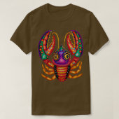Mardi Gras Crawfish 4 TShirt (Design voorkant)