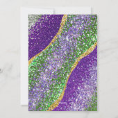 Mardi Gras Crawfish bruiloft douche uitnodiging (Achterkant)