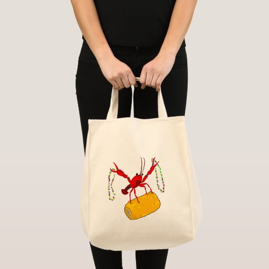Mardi Gras Crawfish Canvas tas (Voorkant (product))