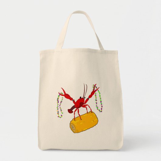 Mardi Gras Crawfish Canvas tas (Voorkant)