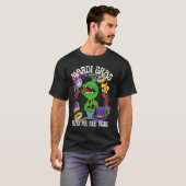 Mardi Gras Crawfish Crawdad Feed Me Beads Jester H T-shirt (Voorkant volledig)