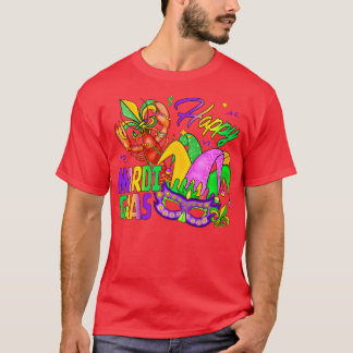 Mardi Gras Crawfish Feest voor mannen en vrouwen T-shirt