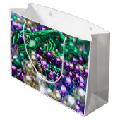 Mardi Gras Crawfish Party Favor Customize Gift Bag Groot Cadeauzakje (Achterkant Gekanteld)