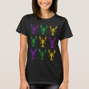 Mardi Gras Crawfish Party Parade Kostuum Mannen Vr T-shirt