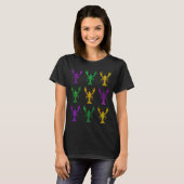 Mardi Gras Crawfish Party Parade Kostuum Mannen Vr T-shirt (Voorkant volledig)
