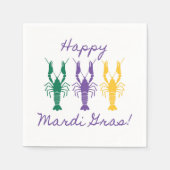 Mardi Gras Crawfish Servet (Voorkant)