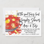 Mardi Gras Crawfish Uitnodiging (Voorkant)