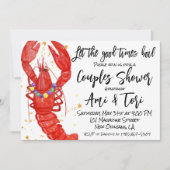 Mardi Gras Crawfish Uitnodiging (Voorkant)