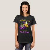 Mardi Gras Crew Custom Matching T shirt (Voorkant volledig)