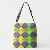 Mardi Gras Crossbody Tas (Achterkant)