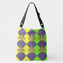 Mardi Gras Crossbody Tas