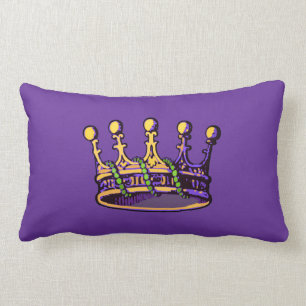Mardi Gras Crown kleding en geschenken Kussen