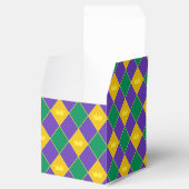 Mardi Gras Crown Pattern Bedankdoosjes (Geopend)