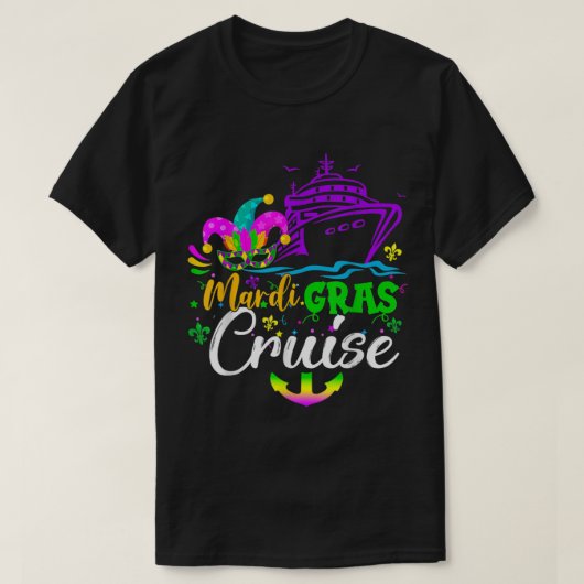 Mardi Gras Cruise 2023 Carnival Matching New Orlea T-shirt (Design voorkant)