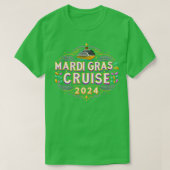 Mardi Gras Cruise 2024 TShirt - 1 (Design voorkant)