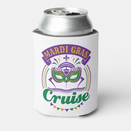 Mardi Gras Cruise Blikjeskoeler (Blikje Achterkant)