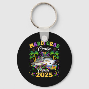 Mardi Gras Cruise Crew 2025 Reis New Orleans Famil Sleutelhanger