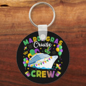Mardi Gras Cruise Crew Matching Sleutelhanger (Achterkant)