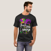 Mardi Gras Cruise Cruising Mask Funny Mardi Gras C T-shirt (Voorkant volledig)