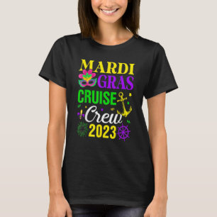 Mardi Gras Cruise Mask Cruise Ship Carniv T-shirt