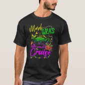 Mardi Gras Cruise Mask Cruise Ship Party T-shirt (Voorkant)