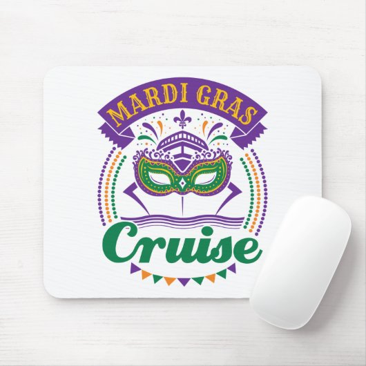 Mardi Gras Cruise Muismat (Met muis)