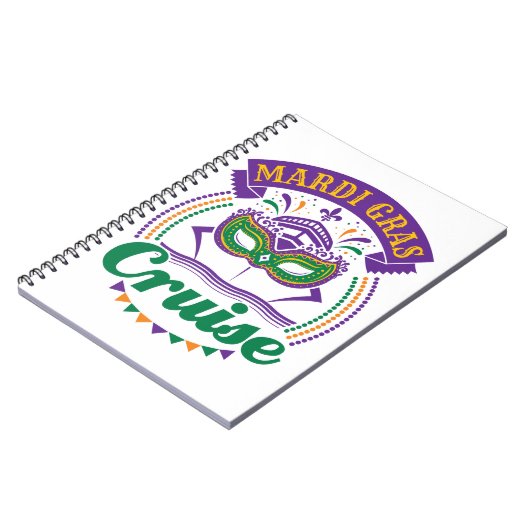 Mardi Gras Cruise Notitieboek (Linkerzijde)