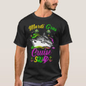 Mardi Gras Cruise Squad 2023 Matching Group T-shirt (Voorkant)
