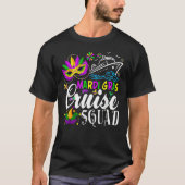 Mardi Gras Cruise Squad Costume Family Cruising Cr T-shirt (Voorkant)