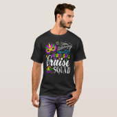 Mardi Gras Cruise Squad Costume Family Cruising Cr T-shirt (Voorkant volledig)