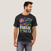 Mardi Gras Cruise Squad Costume Family Cruising Cr T-shirt (Voorkant volledig)