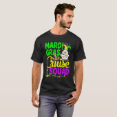 Mardi Gras Cruise Squad Cruising Funny Carnival Pa T-shirt (Voorkant volledig)