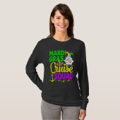 Mardi Gras Cruise Squad Cruising Funny Carnival Pa T-shirt (Voorkant volledig)