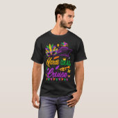 Mardi Gras Cruise Squad Family Matching T-shirt (Voorkant volledig)