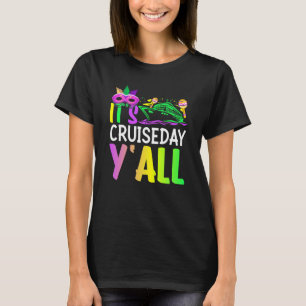 Mardi Gras Cruiseday Alle feestelijkheden parade p T-shirt