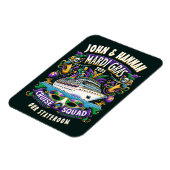 Mardi Gras Cruiseschip Hutje Magneet (Linkerzijde)