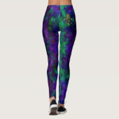 Mardi Gras Custom NAME Women's Leggings Pants (Achterkant)