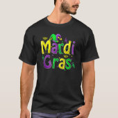 Mardi Gras Cute Carnival Fat Tuesday Funny_1 T-shirt (Voorkant)