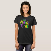 Mardi Gras Cute Carnival Fat Tuesday Funny_4 T-shirt (Voorkant volledig)