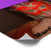 Mardi Gras Cutie Poster (Hoek)