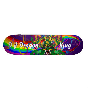 Mardi Gras D. J. Dragon King Uitzicht, alsjeblieft Skateboard