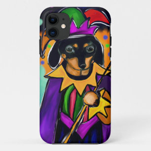 MARDI GRAS DAKSHOND Case-Mate iPhone CASE