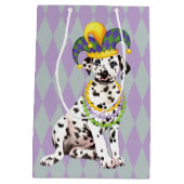 Mardi Gras Dalmatian Medium Cadeauzakje (Achterkant)