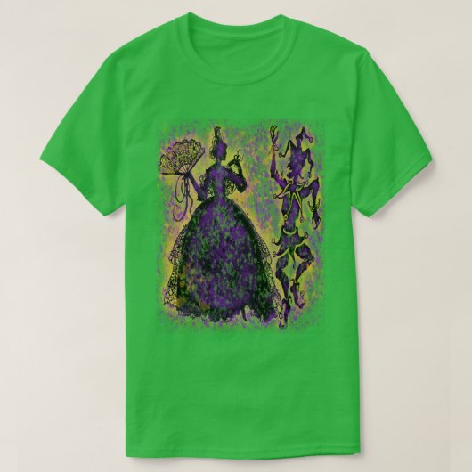 Mardi Gras Dance T-shirt (Design voorkant)