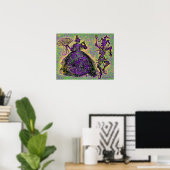 Mardi Gras Dancers Poster (Thuiskantoor)