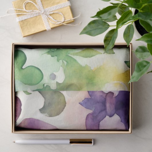 Mardi Gras Decoupage Tissuepapier (Geschenk)