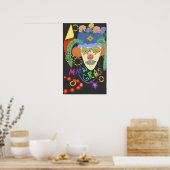 Mardi Gras Design 1 Poster (Keuken)